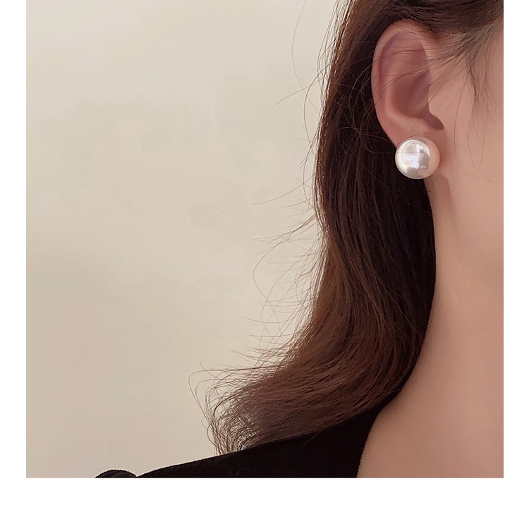 Bông Tai Đính Ngọc Trai Cao Cấp Thời Trang Theo Phong Cách Pháp