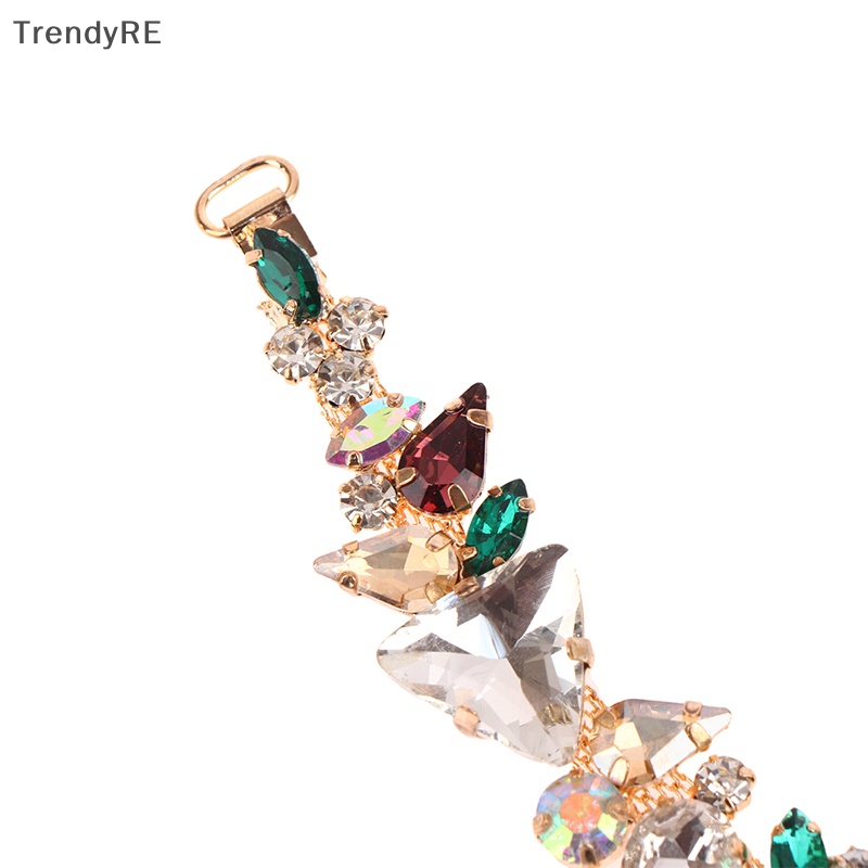 1 Phụ Kiện Khóa Nối Bikini Đính Đá Pha Lê Lấp Lánh Thời Trang DIY