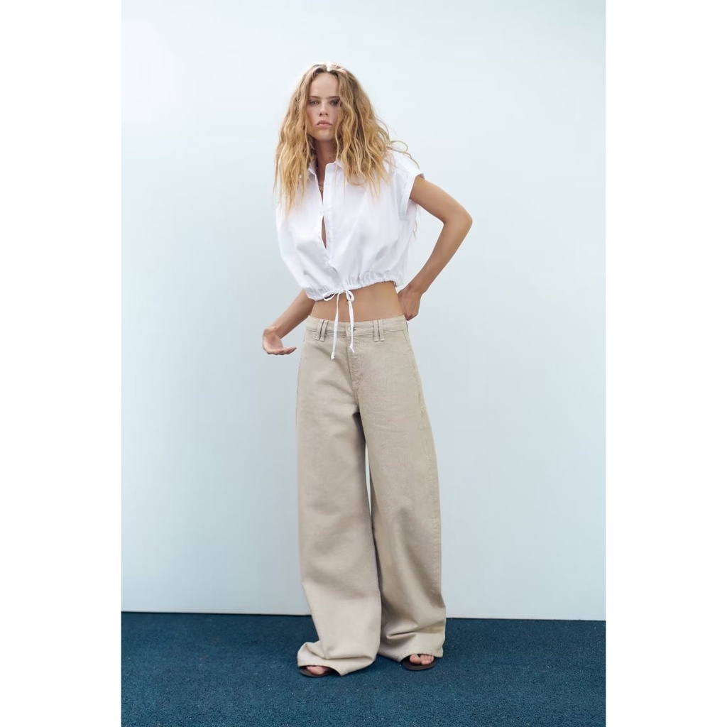 Hàng Mới Về Áo Sơ Mi Lụa Đính Nơ Phong Cách Âu Mỹ Thời Trang Mùa Hè 2023 w09 68161