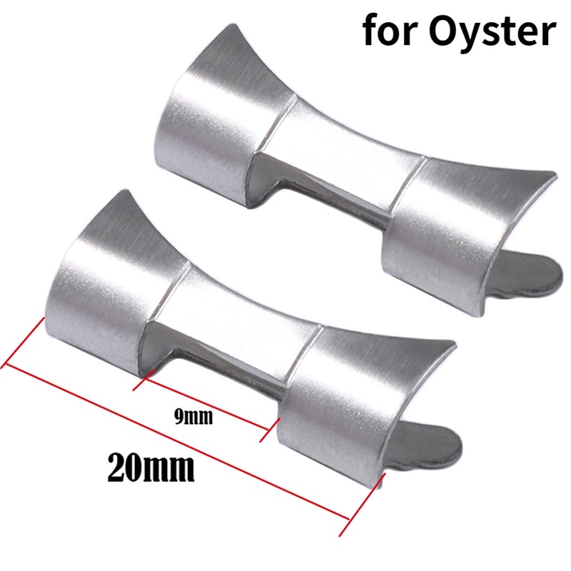 Set 2 Đầu Nối Cong Bằng Thép Không Gỉ 20mm 22mm Chuyên Dụng Cho Đồng Hồ Đeo Tay SKX009 SKX007 Arc Rolex