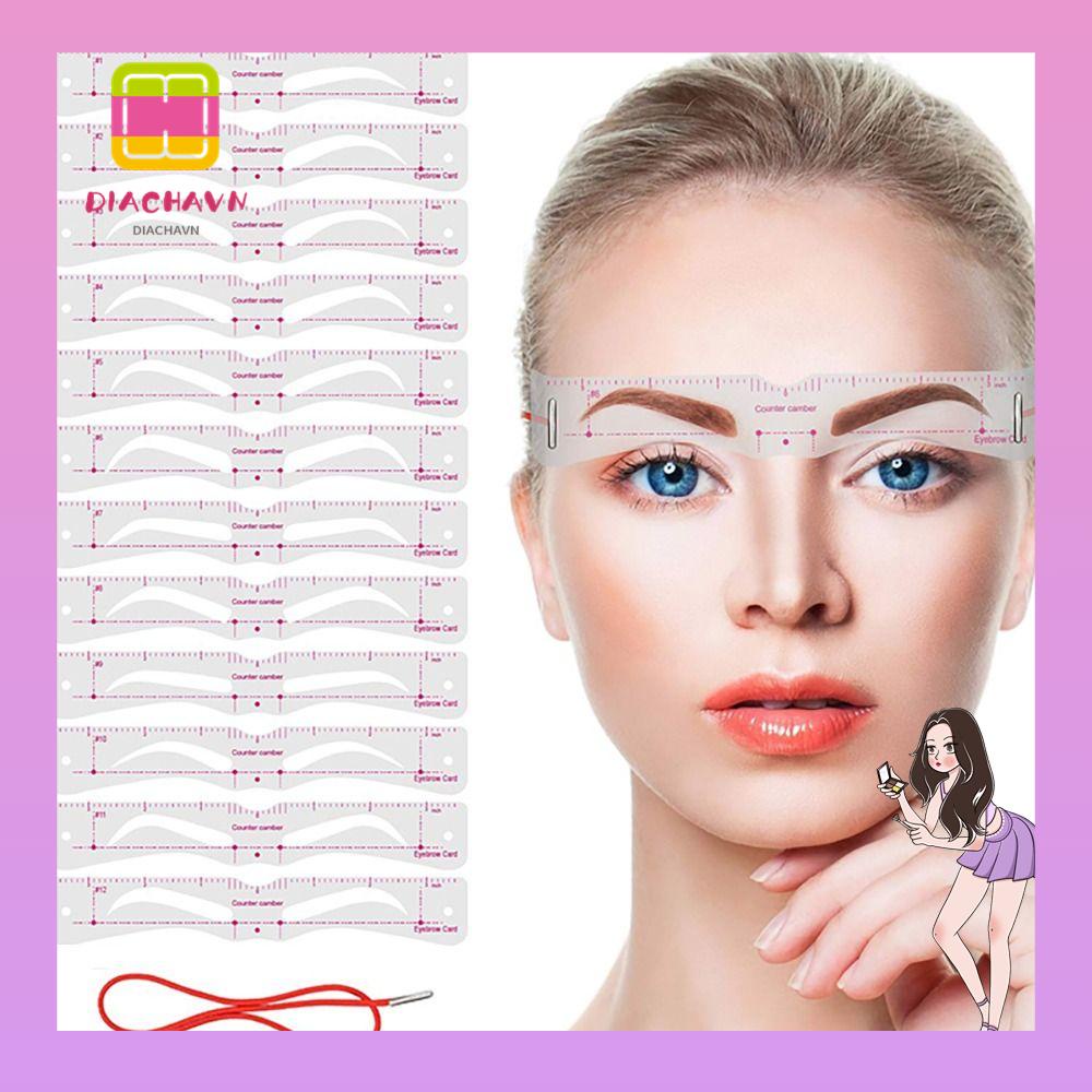 Khuôn Vẽ Lông Mày Tái Sử Dụng Linh Hoạt
