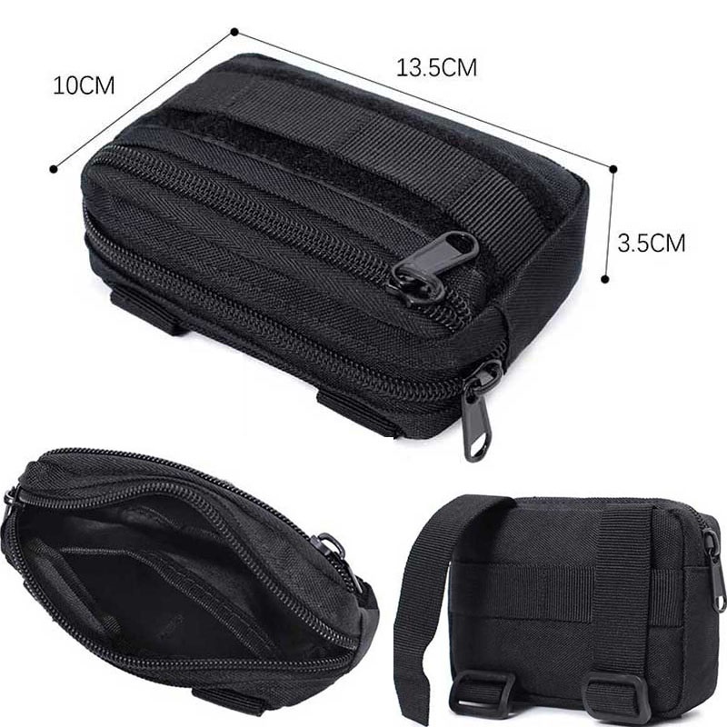 Túi Đựng Dụng Cụ EDC Đa Năng Đeo Hông Tiện Lợi