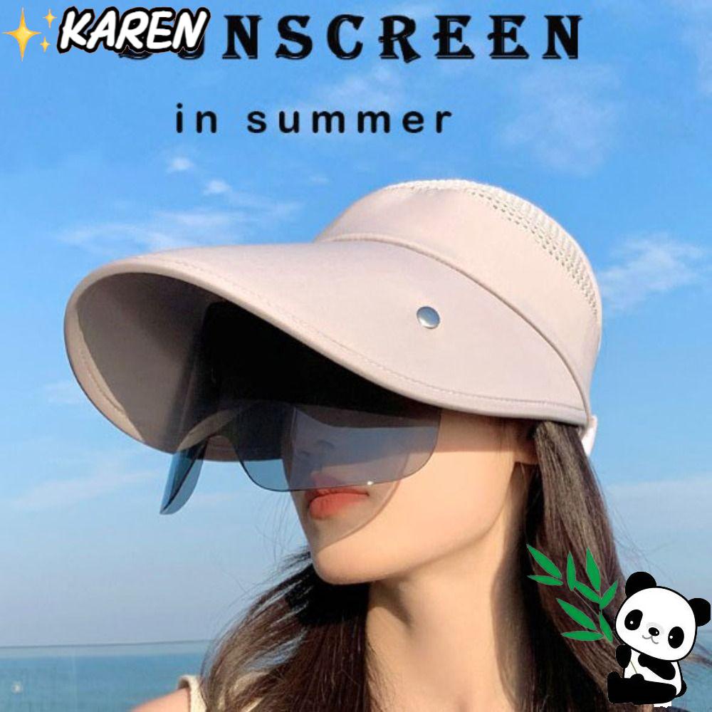 Mũ Rộng Vành Chống Nắng Thiết Kế Hở Chóp Thời Trang Cao Cấp Cho Nữ