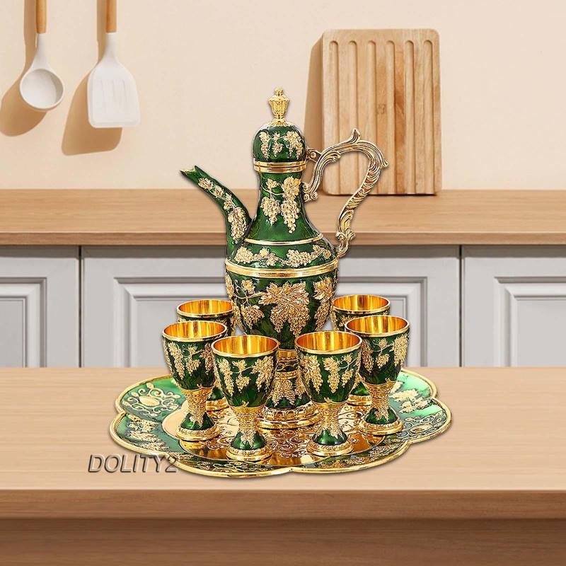 Set 2 Ấm Trà Phong Cách Châu Âu Sang Trọng Cho Tiệc Cưới