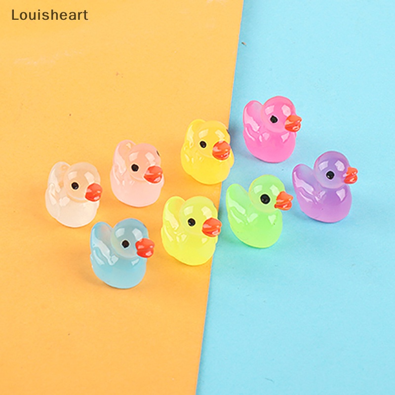 Bộ 5 Vịt Dạ Quang Trang Trí Phong Cảnh DIY