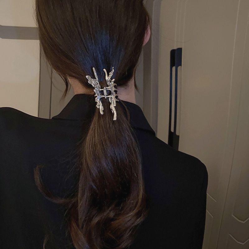 Kẹp Tóc Kim Loại Hình Bướm 3D