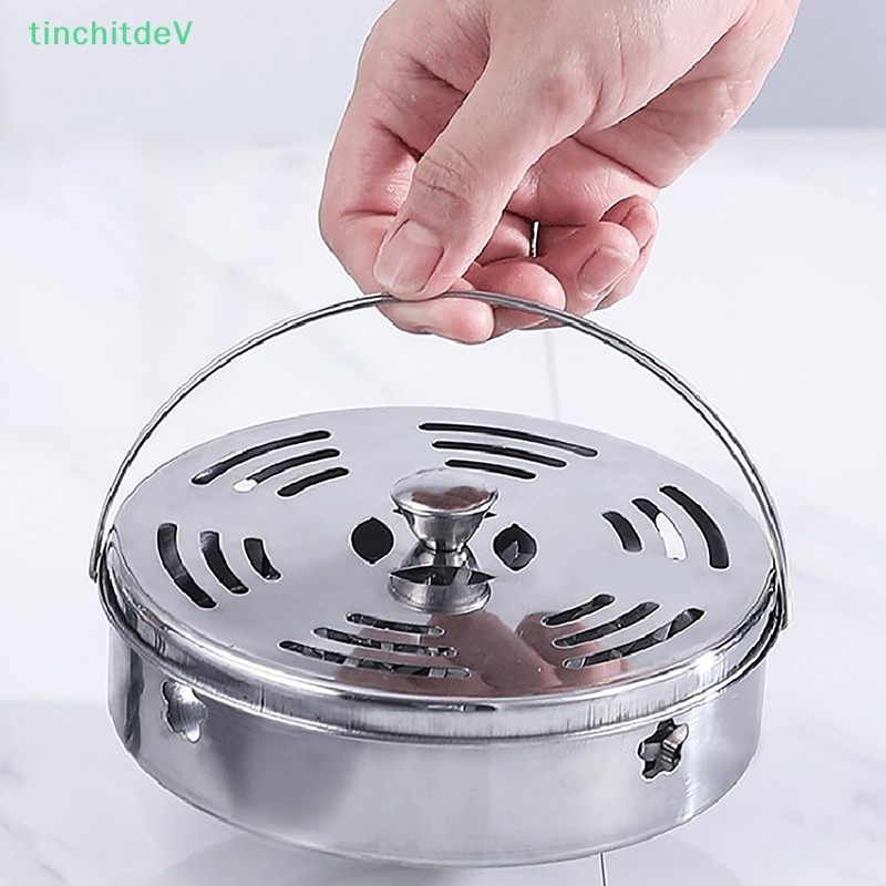 Khay Đựng Nhang Muỗi / Côn Trùng Thiết Kế Nhỏ Gọn Có Tay Cầm Tiện Dụng