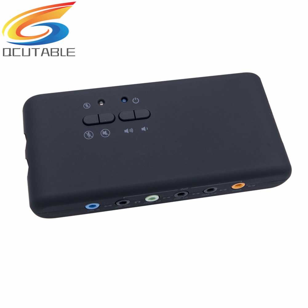 Thẻ Âm Thanh 7.1 8 Kênh DAC Usb 2.0 Chuyên Dụng Cho Loa Để Bàn