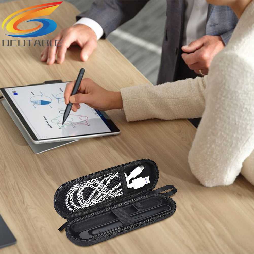 Túi Đựng Bút Cảm Ứng Kèm Dây Đeo Cho Microsoft Surface Slim Pen 2 / 1