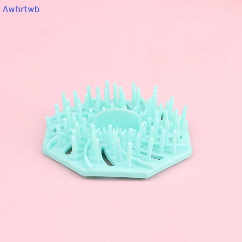 Hộp Làm Sạch Cọ Trang Điểm Awhrtwb Kèm Giá Phơi Khô Mới