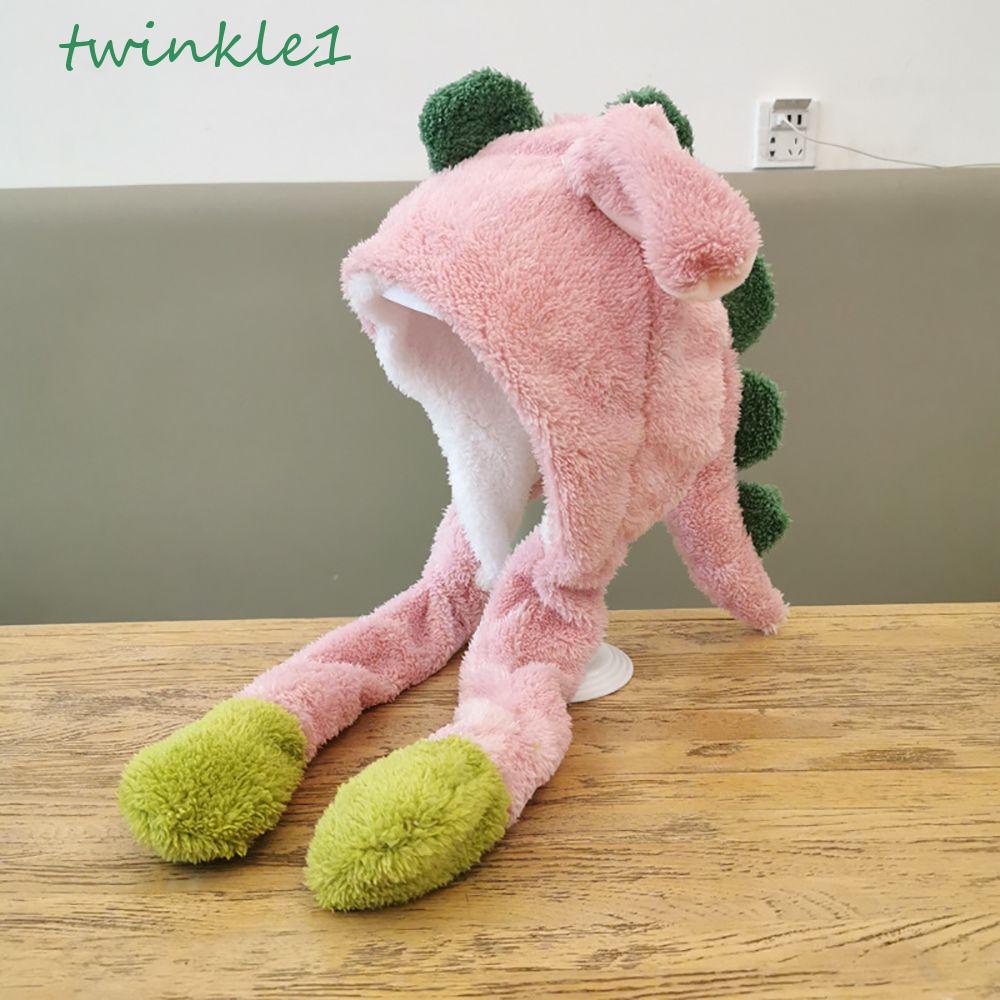 Mũ Khủng Long Hoạt Hình Chuyển Động Sáng Tạo Vui Nhộn Chống Lạnh Đồ Chơi Cho Trẻ Em