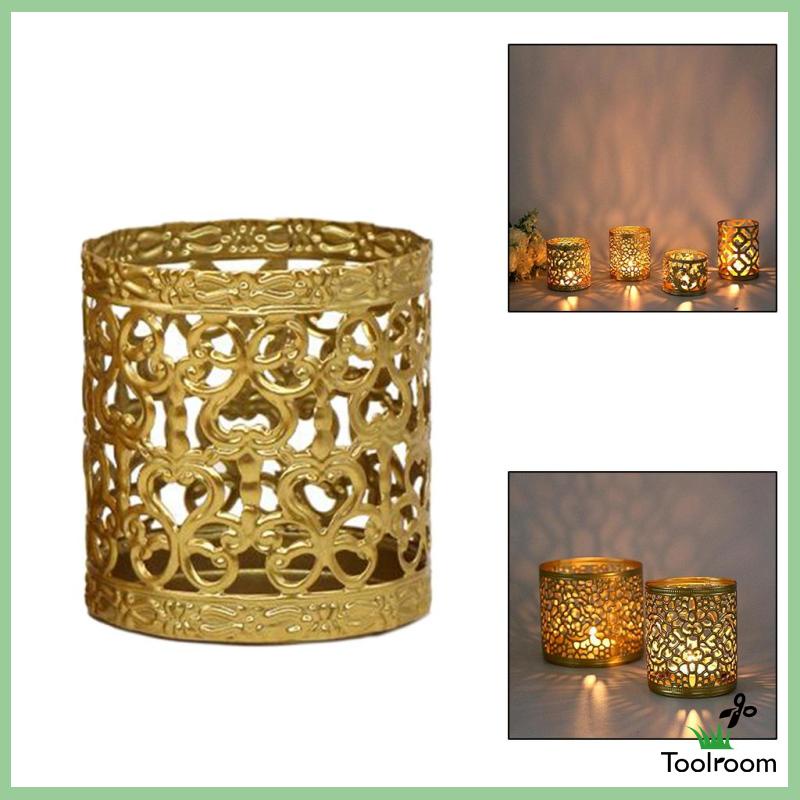 Giá Đỡ Nến Mini Bằng Sắt Để Bàn Trang Trí Nội Thất