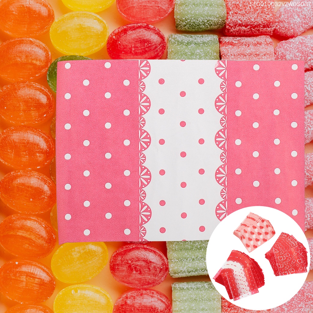 Set 300 Giấy Gói Quà Họa Tiết Hoạt Hình Trang Trí Tiệc Cưới