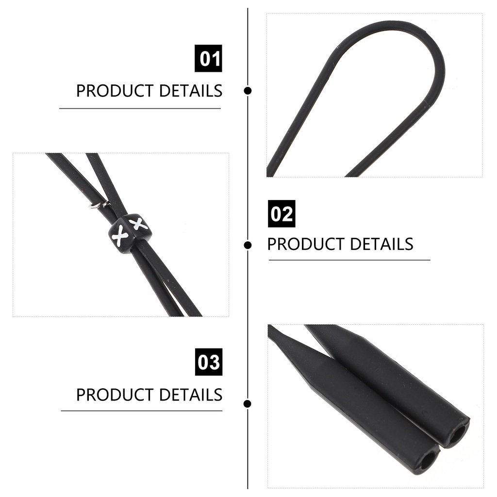 Bộ 10 Dây Đeo Kính Bằng Silicone Cho Bé