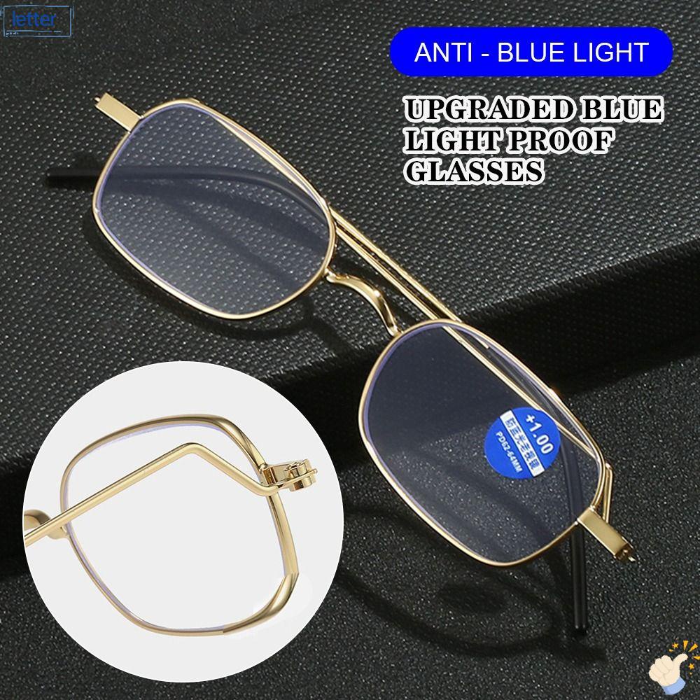 LET Kính Đọc Sách Gọng Siêu Nhẹ Phong Cách Vintage Thanh Lịch Thời Trang