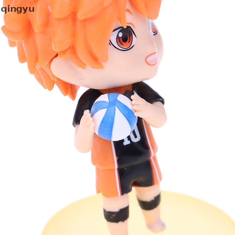 Bộ 4 Búp Bê Hoạt Hình Volleyball Thủ Công Trang Trí