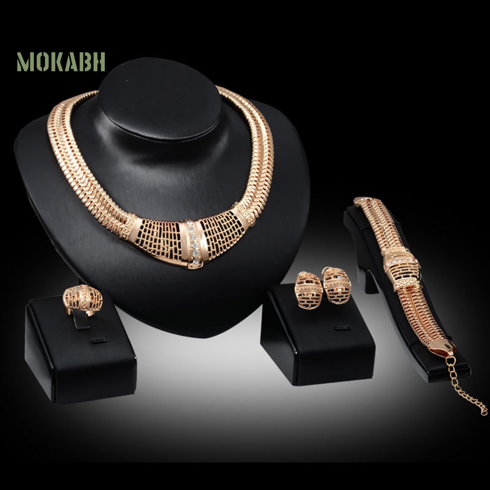 Bộ Trang SứC HợP Kim ĐíNh Đá Sang TrọNg