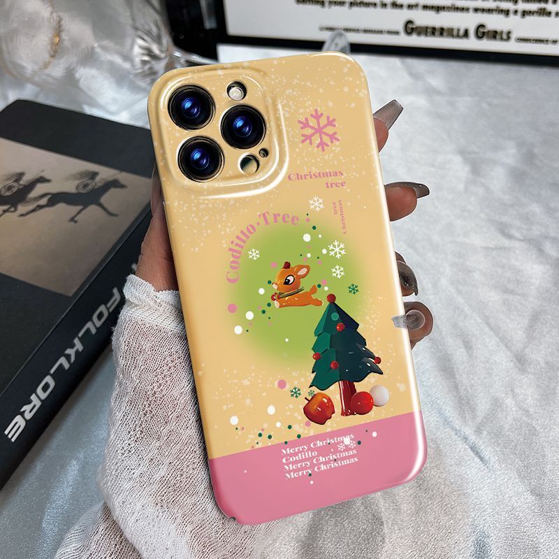 Ốp Điện Thoại Cứng Họa Tiết Hoạt Hình Dễ Thương Cho iPhone14pro 13 1112xsmax Tik Tok / xr 31AR