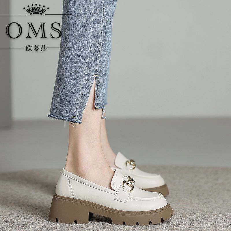 Giày Loafers Giày Nữ Giày Đế Bằng Giày Đơn Nữ Giày Da Giày Loafers