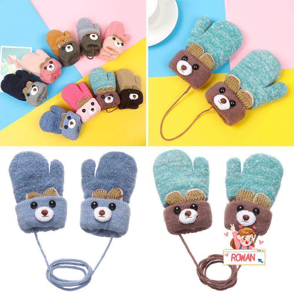 Găng Tay Thiết Kế Mới Dày Dặn Giữ Ấm Cao Cấp Thời Trang Dành Cho Bé