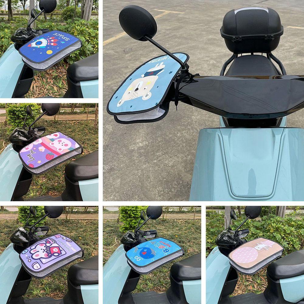 1 Cặp Vỏ Bọc Tay Lái Xe Máy Chống Nắng Thông Dụng Thoáng Khí