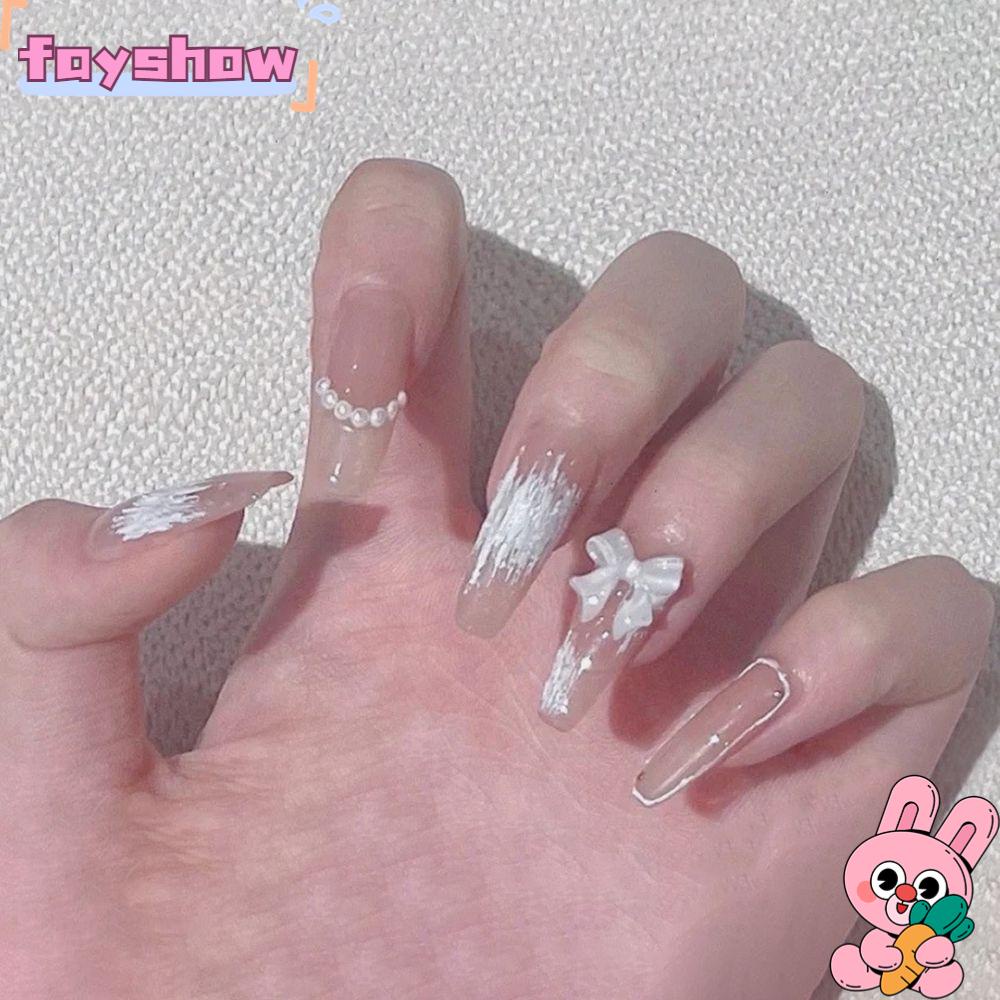 Hộp 24 Móng Tay Giả Có Thể Tháo Rời Tiện Dụng