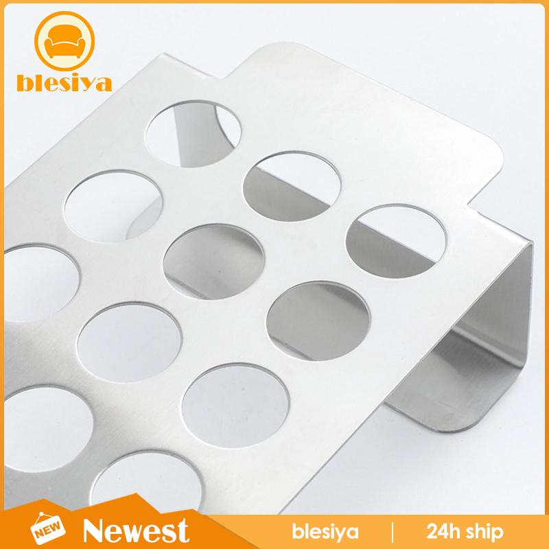 Vỉ Nướng BBQ 18 Lỗ Bằng Thép Không Gỉ Trọng Lượng Nhẹ