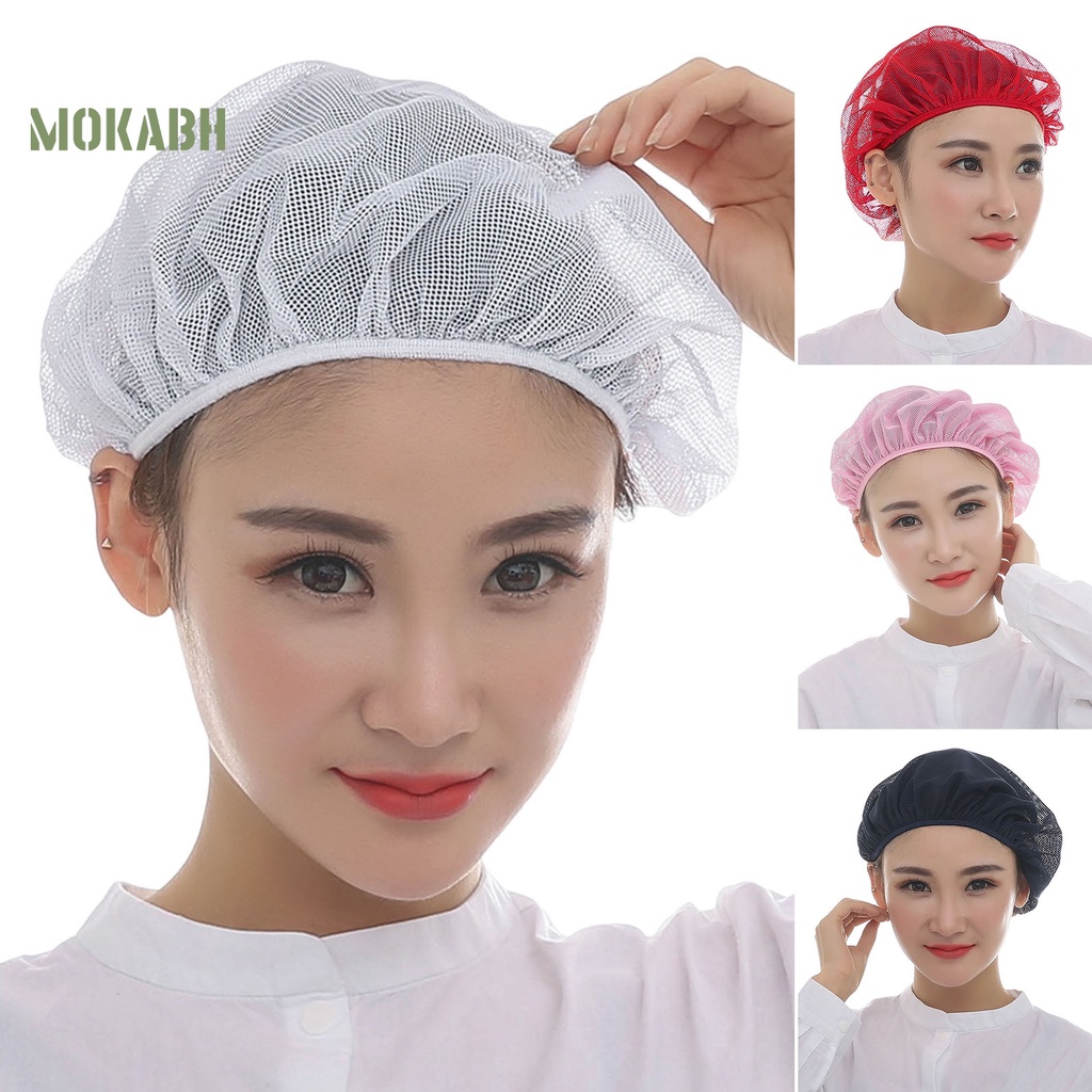 [Mok Abh] Mũ Lưới Thoáng Khí Chống Rớt Chống Bụi Chống Ngã Có Thể Điều Chỉnh Dành Cho Nam Nữ Làm Việc Hàng Ngày