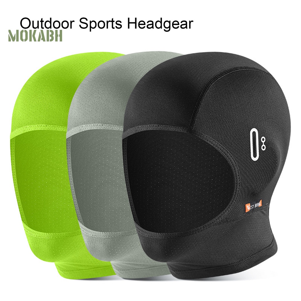 [Mok Abh] Miếng Lót Mũ Bảo Hiểm Mềm Mại Co Giãn Tốt Nhanh Khô Thoáng Khí Bảo Vệ Mặt Và Mặt Cảm Ứng Thoải Mái Khi Đi Xe