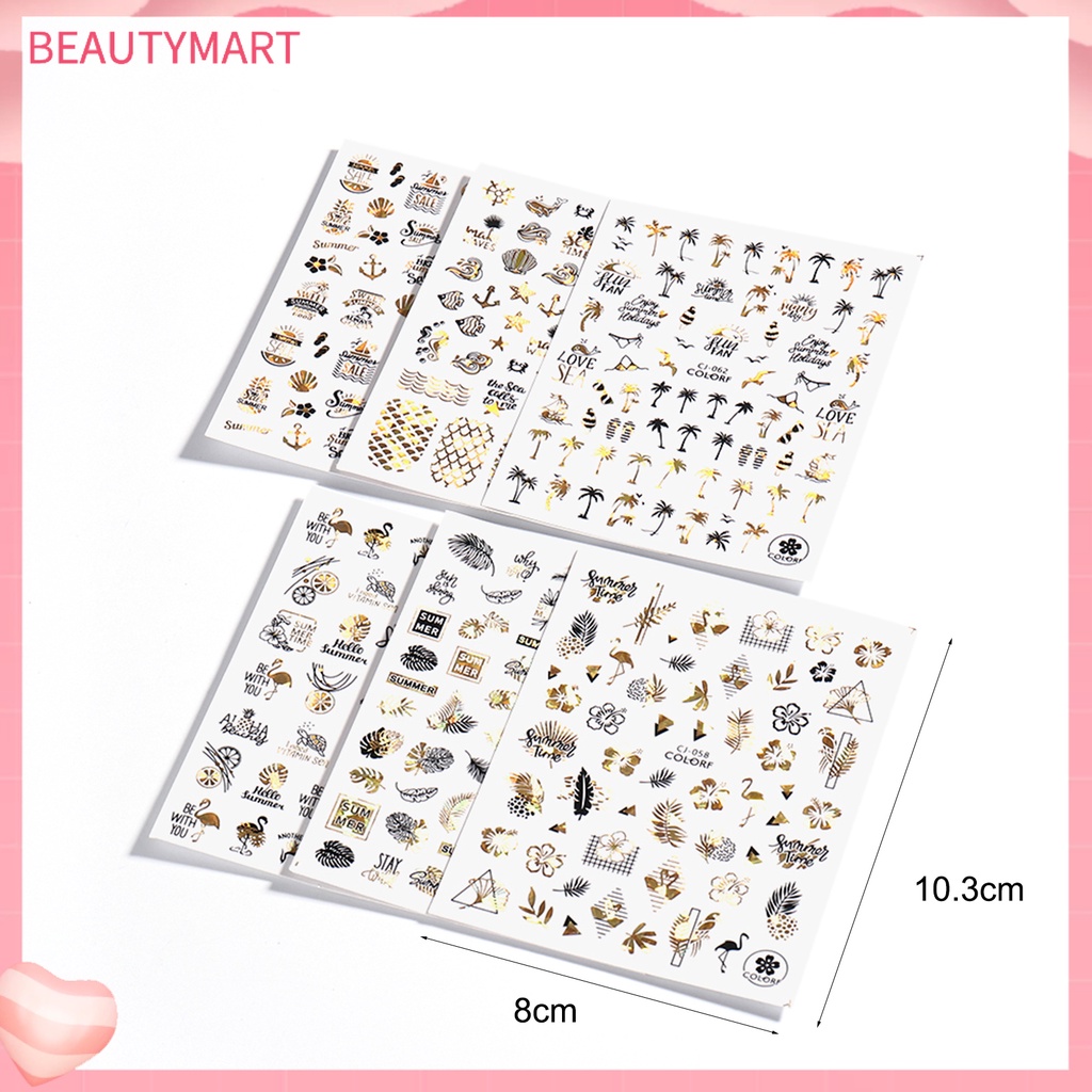 Miếng Dán Trang Trí Móng Tay Hình Chiếc Lá Màu Xanh Lá Miếng Dán Trang Trí Móng Tay 2D Tự Dính Họa Tiết Graffiti Dễ Thương