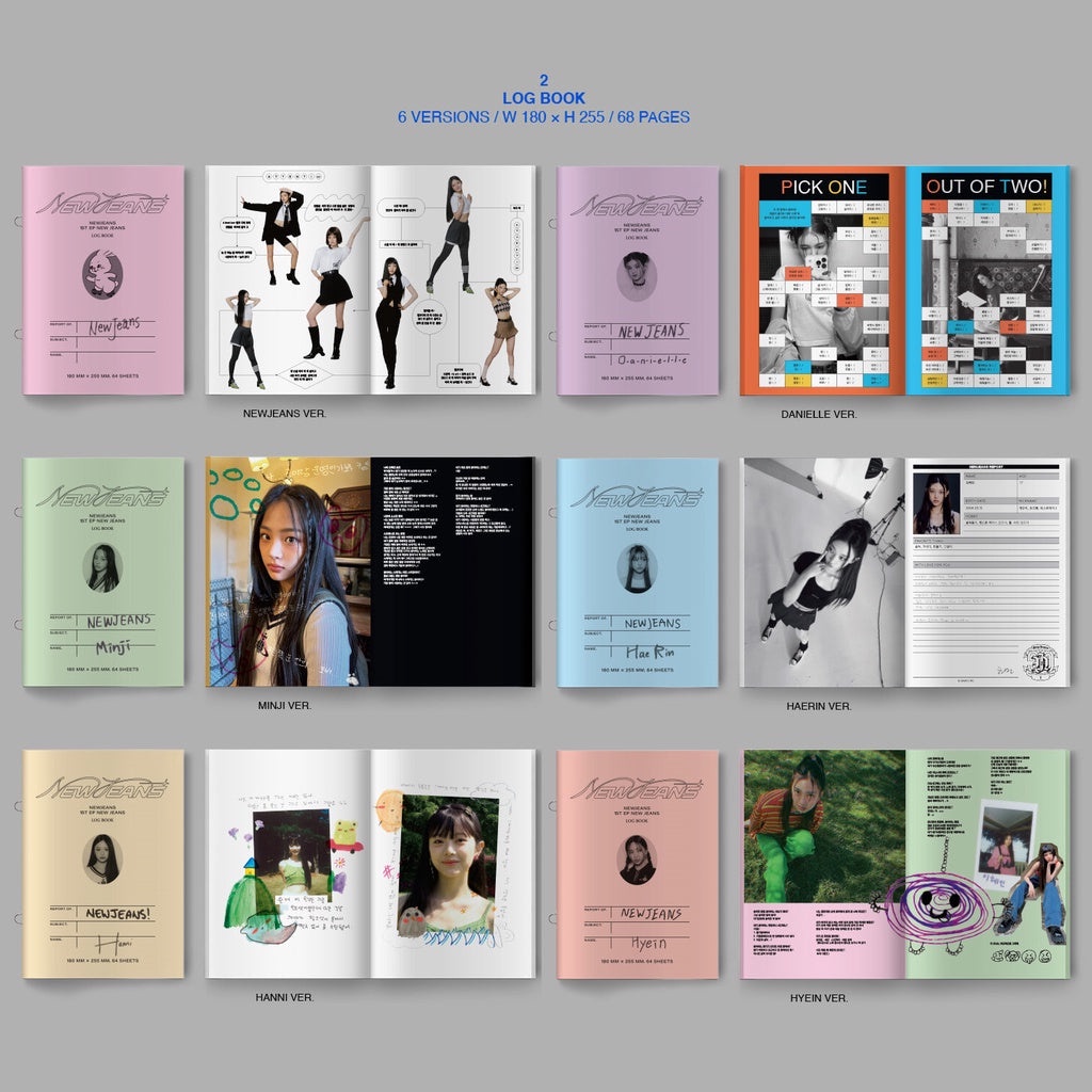 NewJeans - 1st EP  BLUEBOOK Ver.