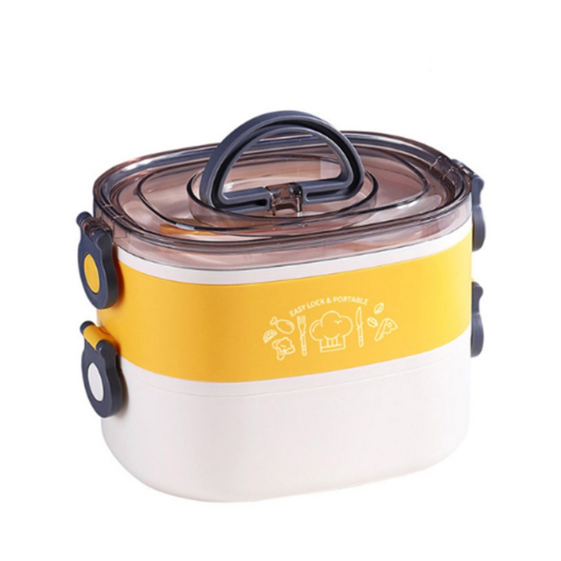 Hộp cơm Bằng Nhựa Có Thể Hấp Thụ Được Kiểu Dáng Dễ Thương