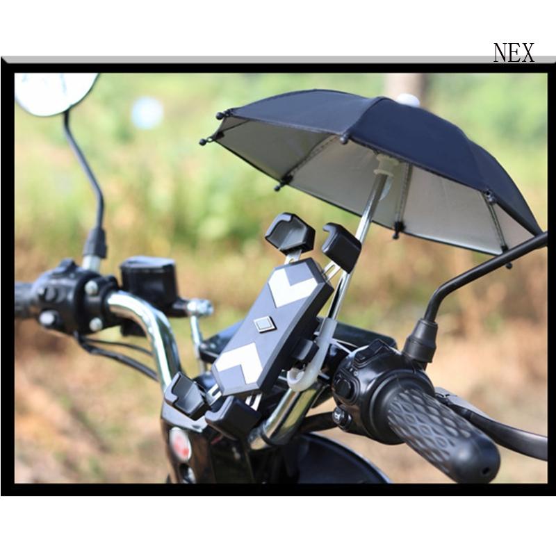 Dù Mini Chống Tia UV Chống Thấm Nước Siêu Bền Tiện Dụng Cho Xe Máy NEX