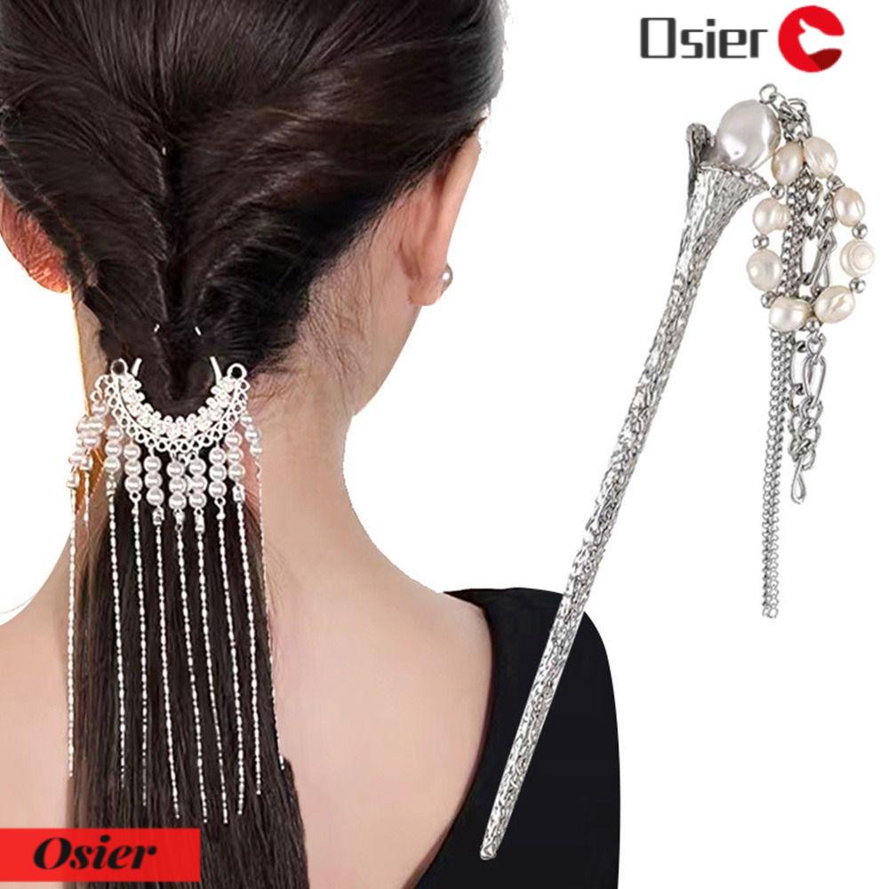 Kẹp Tóc Tạo Kiểu Tua Rua Thủ Công Tinh Tế 1 Cái