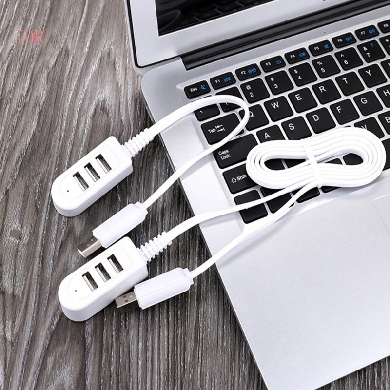 Dây Cáp Chia Cổng Sạc Usb 3A 3 Trong 1 Đa Năng Tiện Dụng