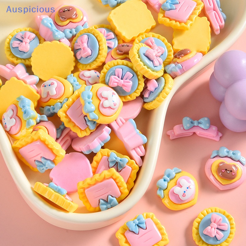 Set 10 Tượng Thỏ Mini Bằng Nhựa Resin Trang Trí Bánh Kem / Điện Thoại / Xe Hơi DIY