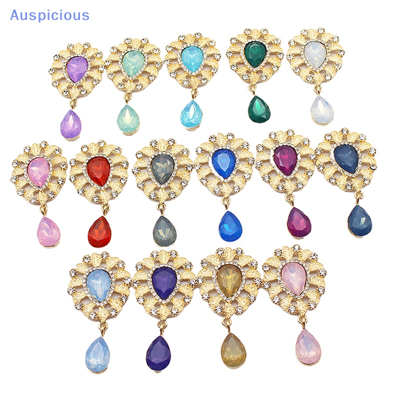 Trâm Cài Áo Hình Giọt Nước Đính Đá Sáng Tạo DIY