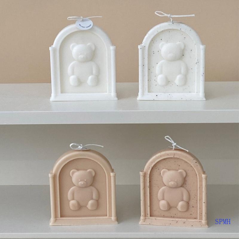 Khuôn Silicone Làm Bánh Hình Gấu Siêu Đáng Yêu