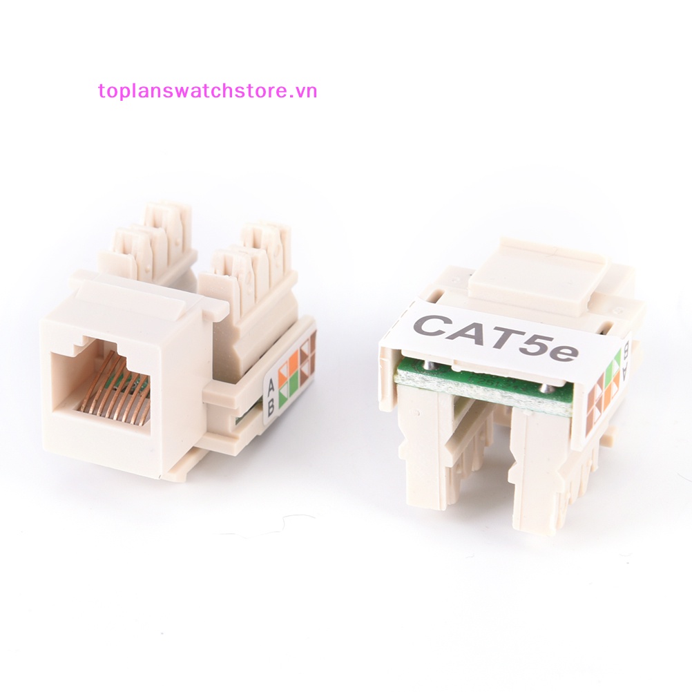 Set 10 Đầu Nối Dây Cáp Mạng RJ45 CAT5e Chuyên Dụng