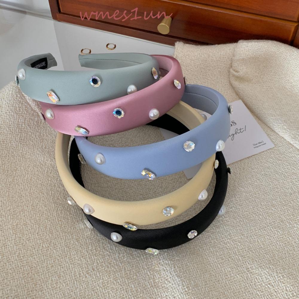 Băng Đô Cài Tóc Màu Trơn 15H Thời Trang Dành Cho Nữ