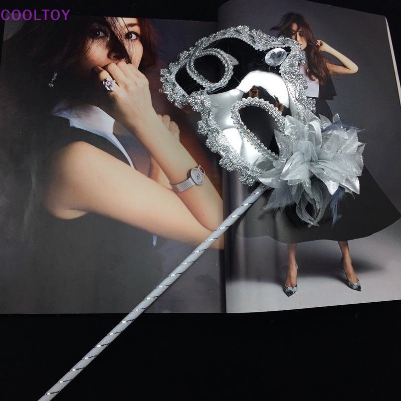 Cooltoy Mặt Nạ Hóa Trang Tiệc Cưới Gợi Cảm Cầm Tay
