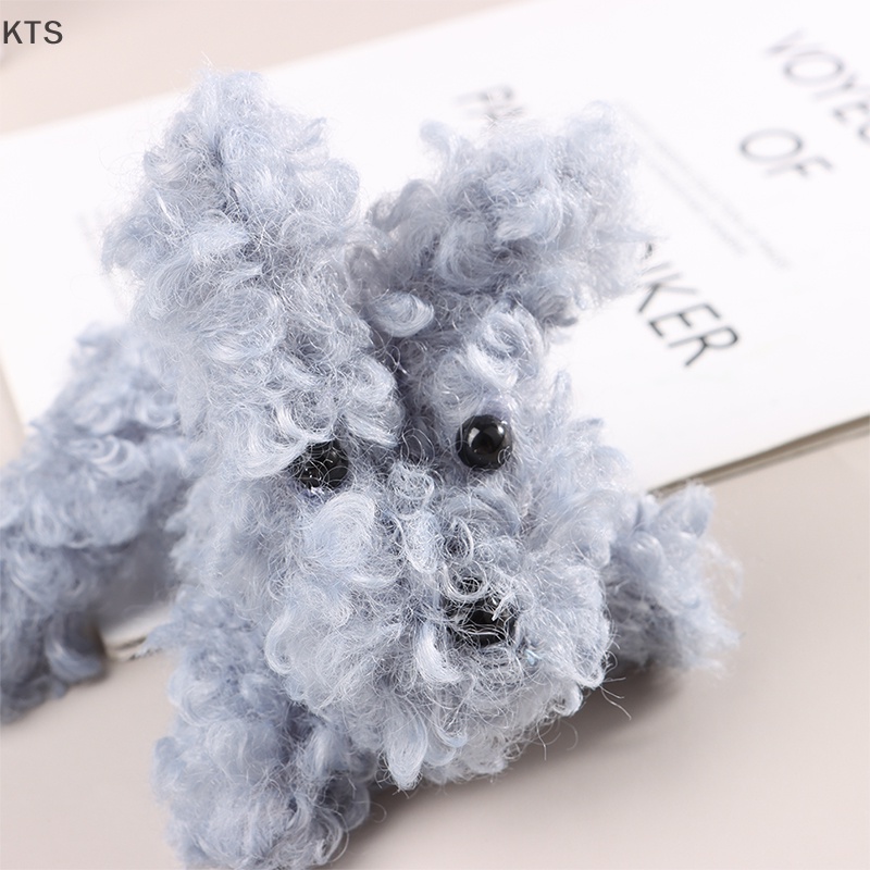 Móc Khóa Hình Chó Nhồi Bông Hoạt Hình Đáng Yêu