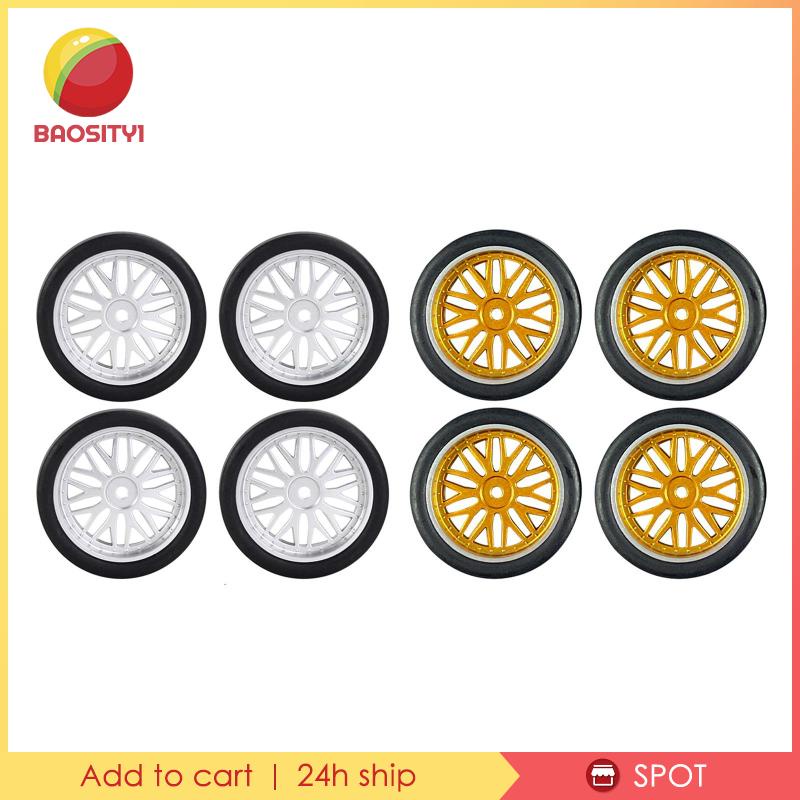 [Baosity1] 4 Bánh Xe Tốt Cho Xe Điều Khiển Từ Xa 1 / 18
