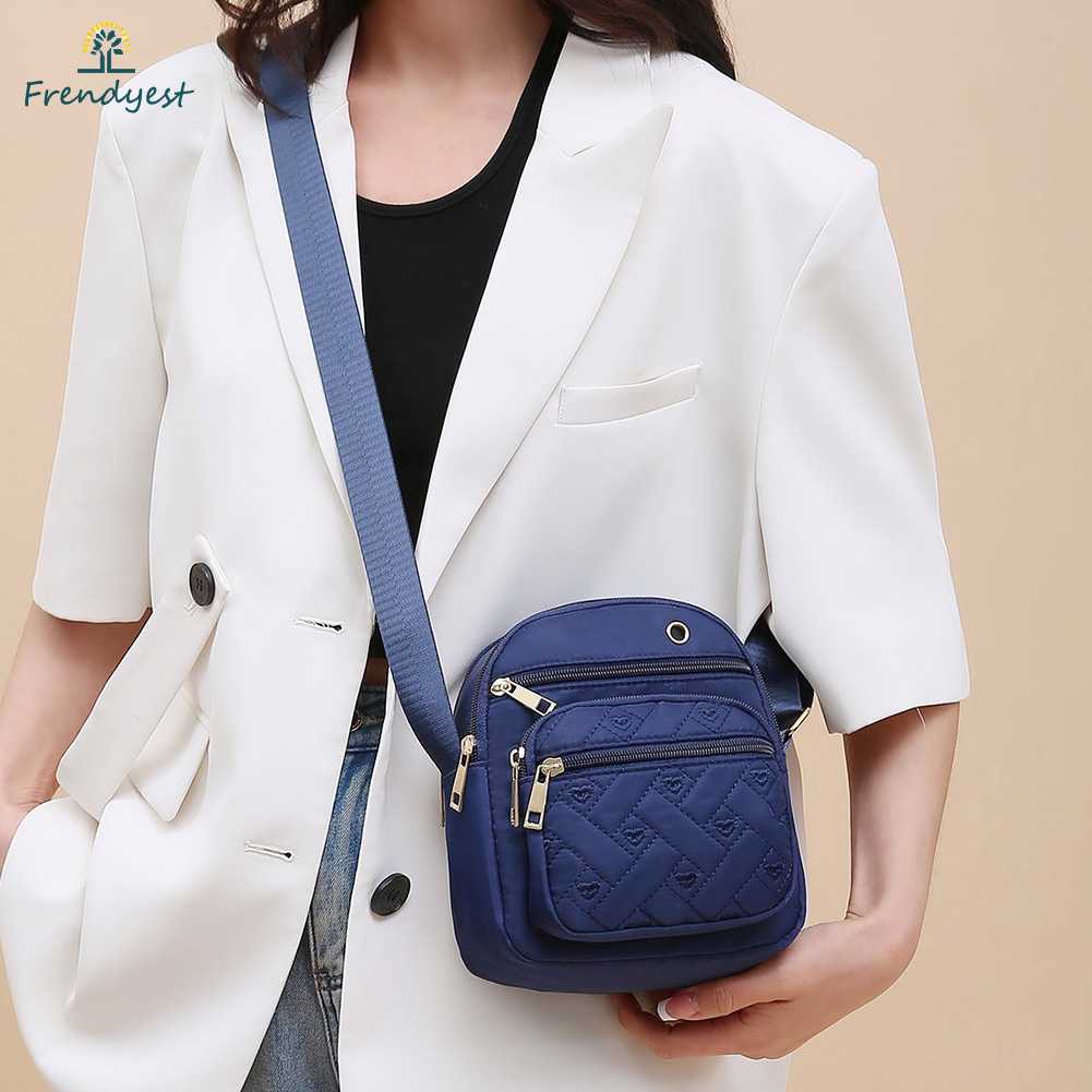 Túi Đeo Chéo Vải Oxford Thời Trang Cao Cấp Dành Cho Nữ Trung Niên