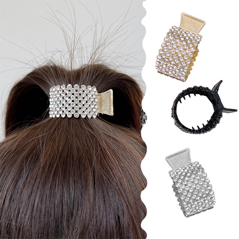 Ygt Kẹp Tóc Kim Loại Đính Đá Và Ngọc Trai Nhân Tạo Thời Trang Cho Nữ