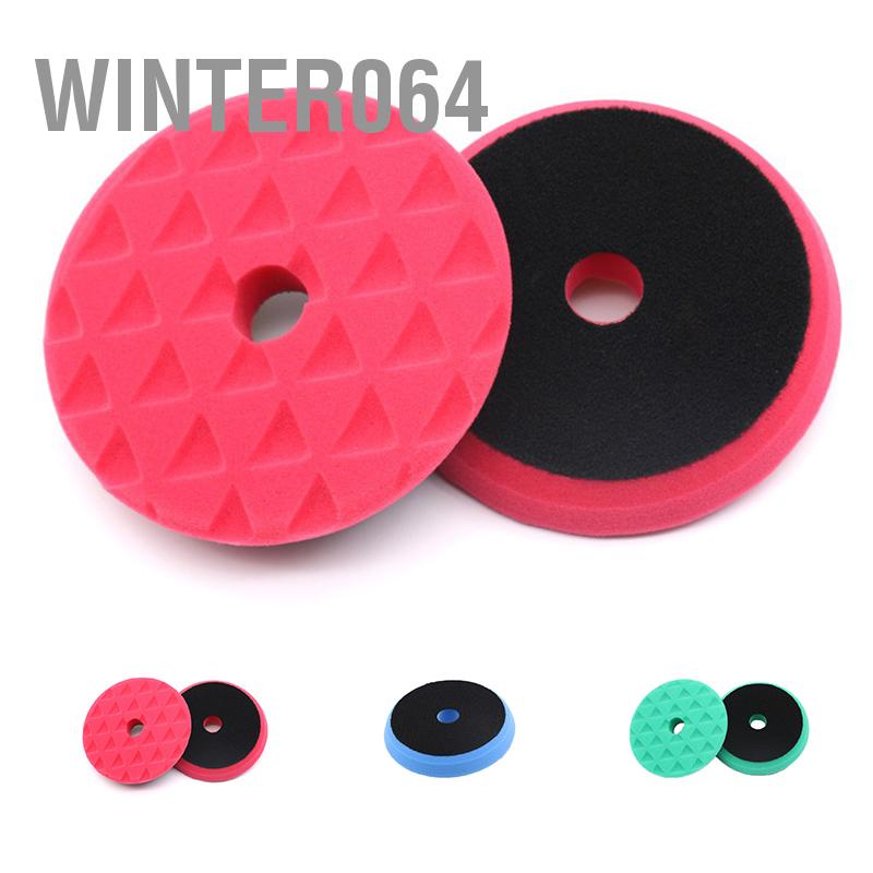 Winter064 Đánh Bóng Ô Tô Máy Tẩy Lông Vệ Sinh Mũi Khoan Tam Giác Đĩa Xốp