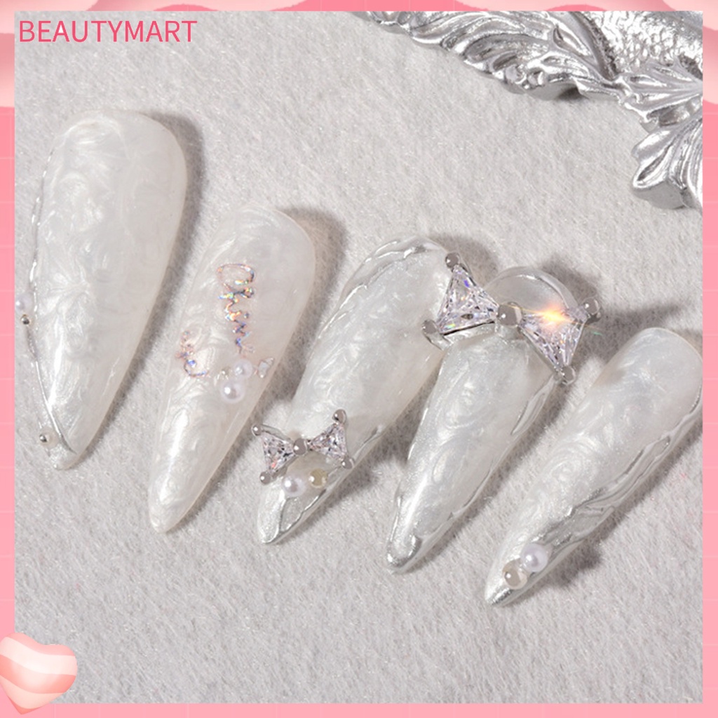 Đá Zirconia 3D Trang Trí Móng Tay Nghệ Thuật Chống Ăn Mòn Dành Cho Nữ