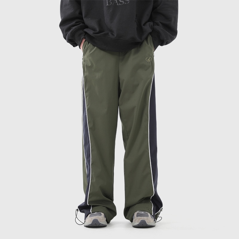 Quần Dài Thể Thao Dáng Rộng Phong Cách Đường Phố Mỹ Cá Tính Cho Nam