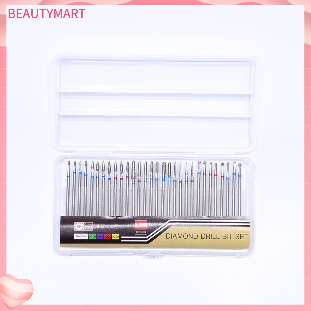 Bộ 30 Mũi Khoan Móng Tay Chuyên Nghiệp Chất Lượng Cao