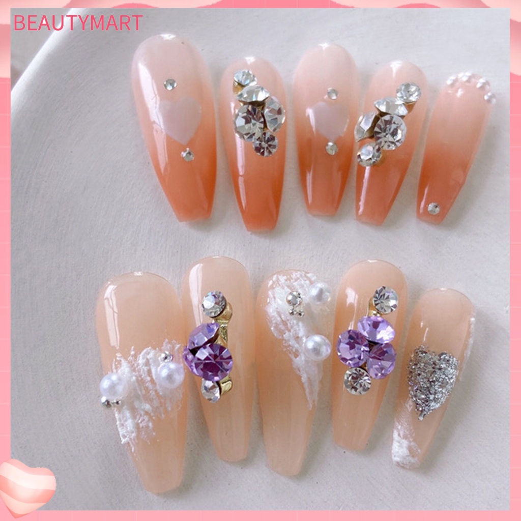 Đá 3D Lấp Lánh Đa Năng Trang Trí Móng Tay Nghệ Thuật Cho Nữ